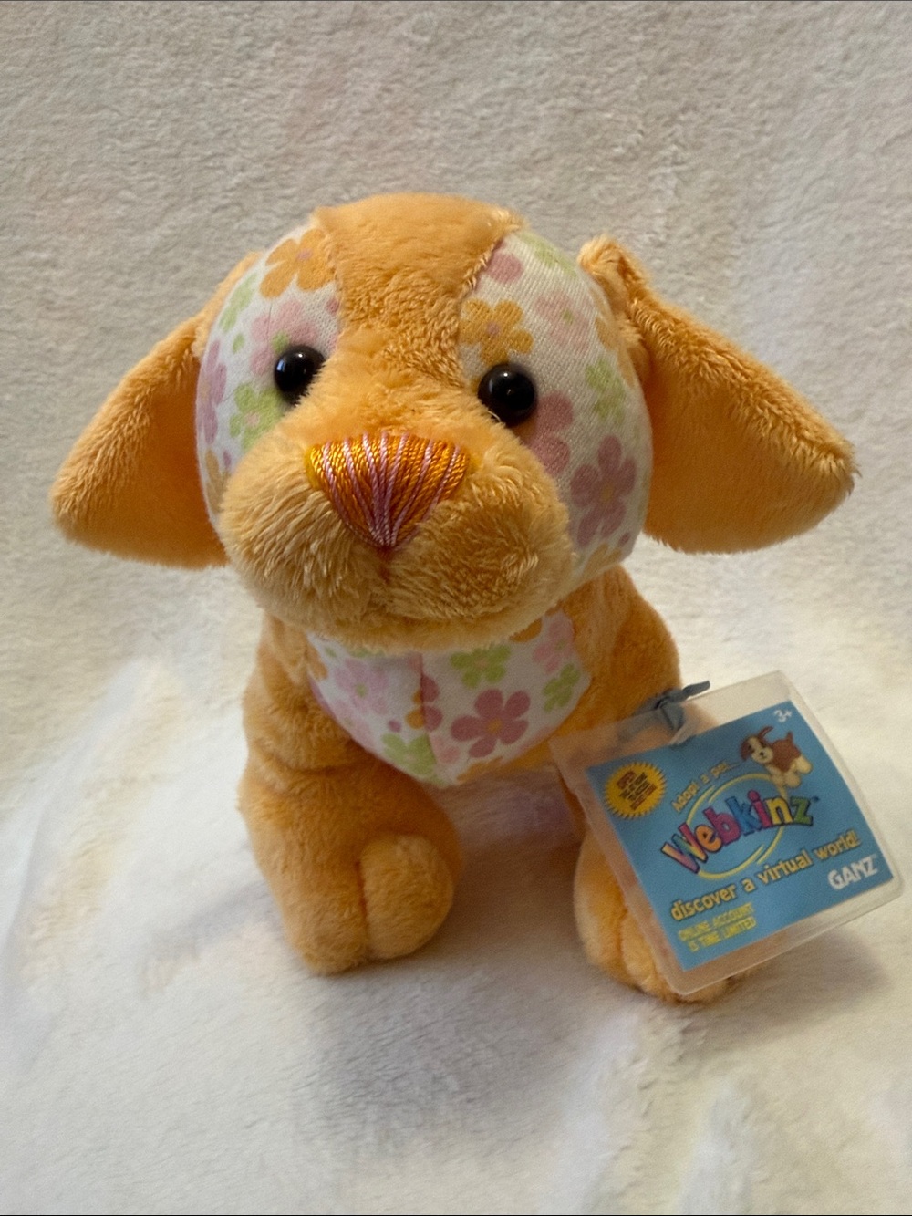 NWT Ganz Webkinz Petal Puppy Plush